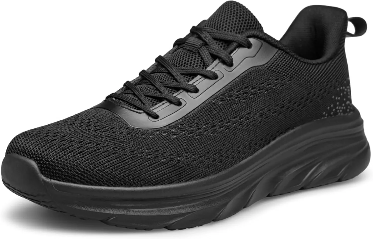 AFB Men's Walking Shoes Slip On Running Shoes Non Slip Lightweight Lace-Ups Mesh Gym Tennis Sneakers