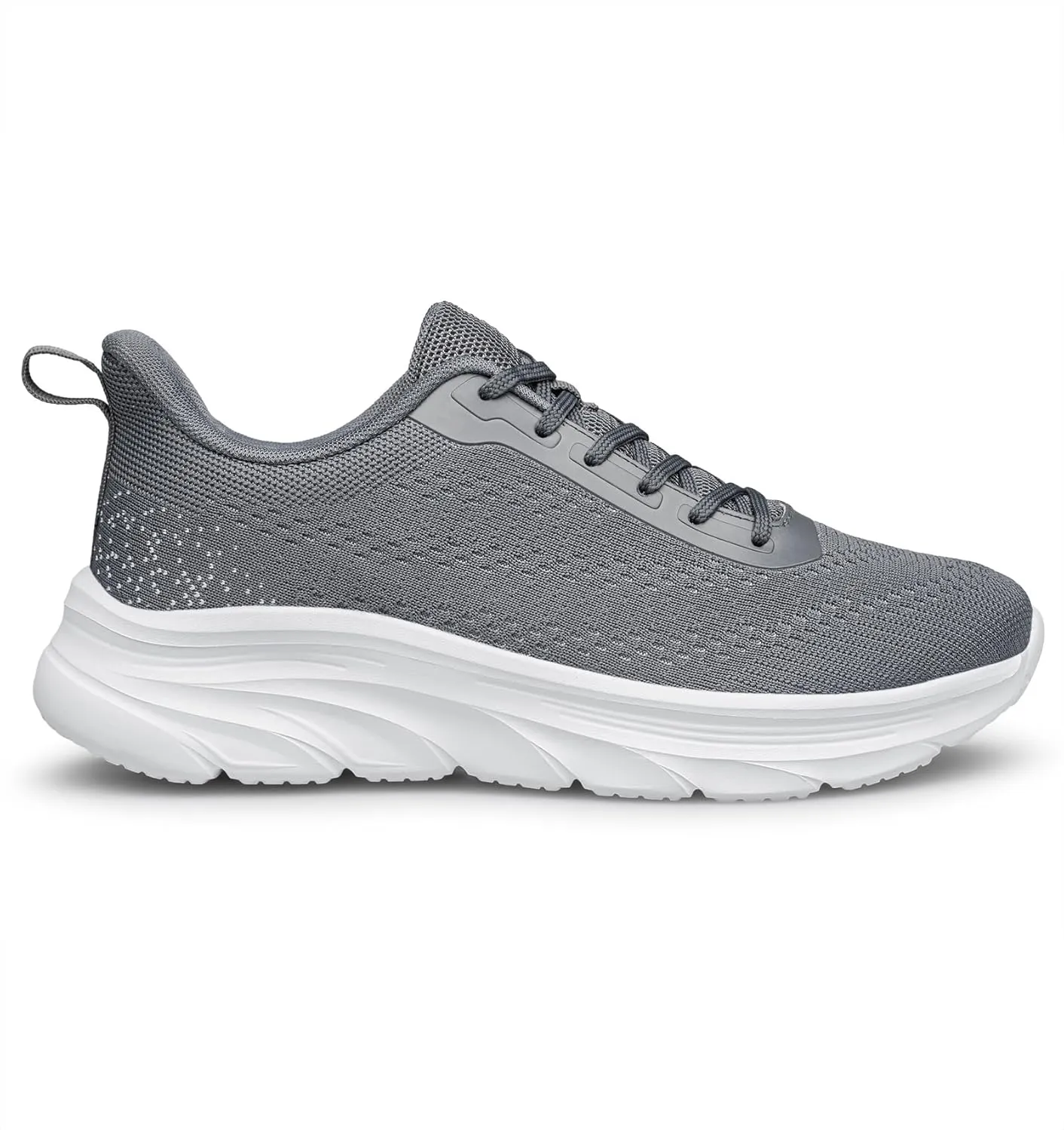 AFB Men's Walking Shoes Slip On Running Shoes Non Slip Lightweight Lace-Ups Mesh Gym Tennis Sneakers