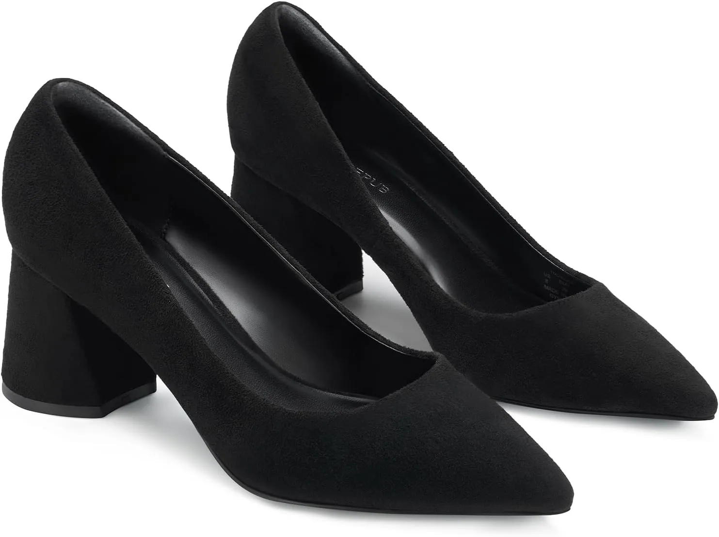 ALICEPUB Women's Closed Toe Heels Pumps Slingback Heels 2inch Chunky Block Heels Low Dress Shoes Comfortable Business Office Work Heels Wedding Shoes
