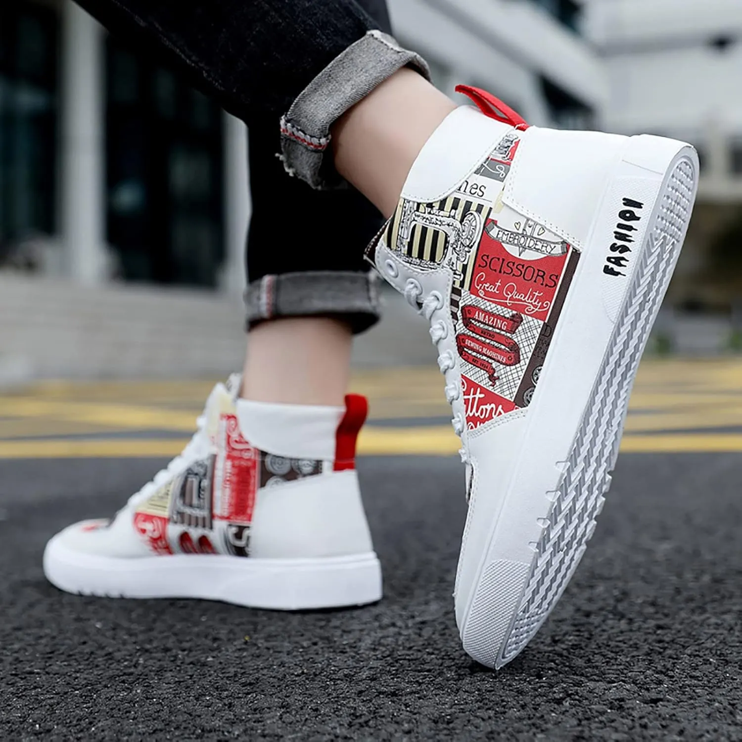 Arch Support Sports Shoes for Men Comfortable Lightweight Casual Walking Shoe Outdoor Non Slip Jogging Sneakers