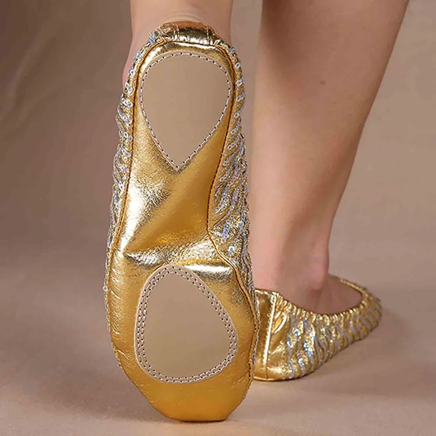 Ballet Shoes Dance Slipper Yoga Flats for Women Men Girls Boys Womens Belly Slippers Ballroom Dancing Shoes
