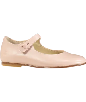 Bonpoint Pink Ella Leather Ballet Flats UK 9 EU 26.5 