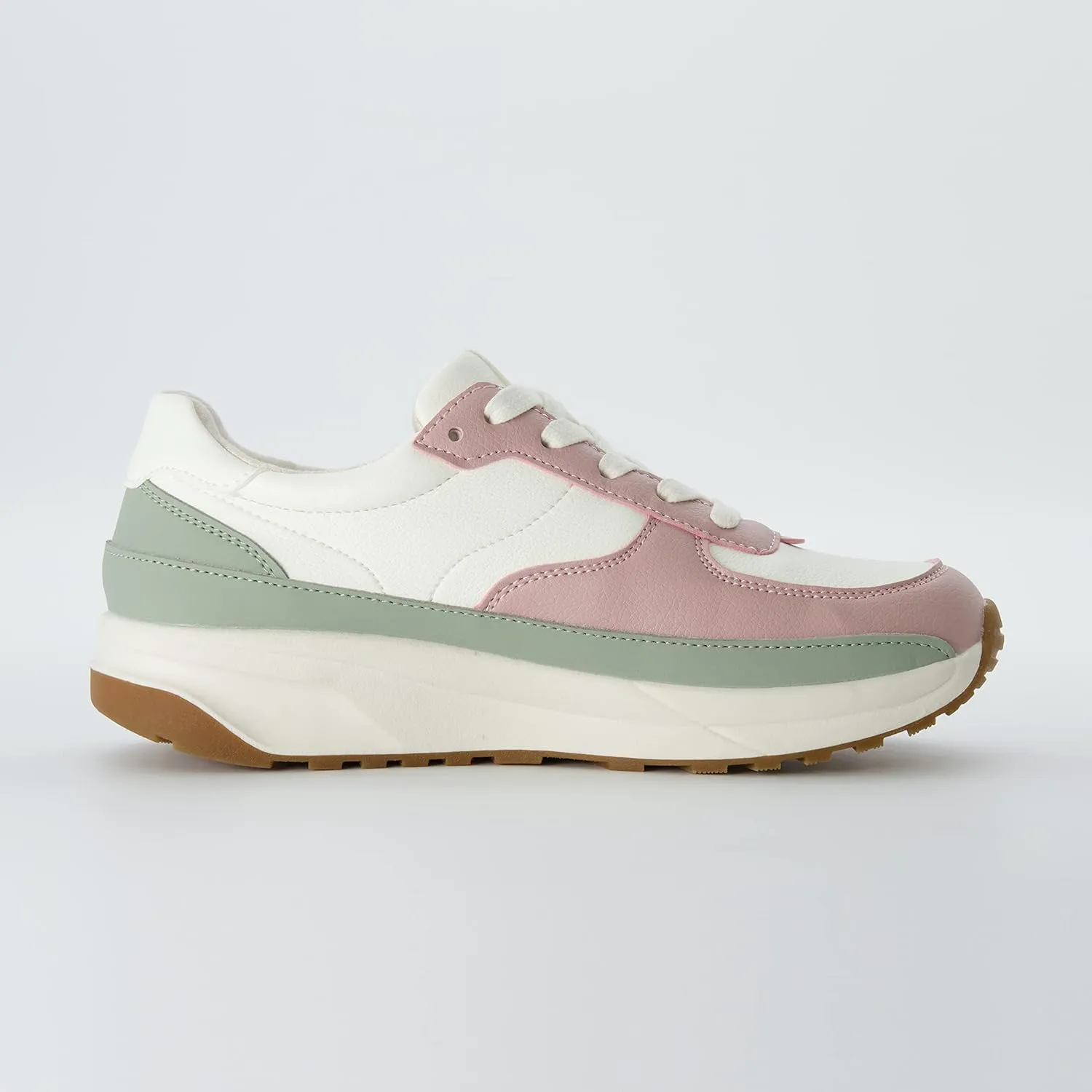 CUSHIONAIRE Women's Score lace up Sneaker  Comfort Foam, Wide Widths Available