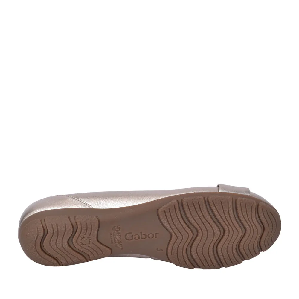 Gabor Gold Metallic Flats 64.163.62