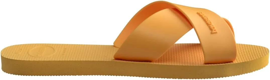 Havaianas womens Aqua Sandal Caja Yellow