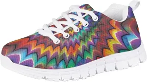 Hawapod Lace Up Sneakers for Girls Casual Fashion Cute Flat Girls' Running Shoes