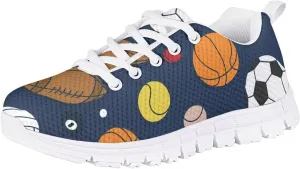 Hawapod Little Girls Tennis Shoes Athletic Running Walking Little Kids Sneakers Footwear