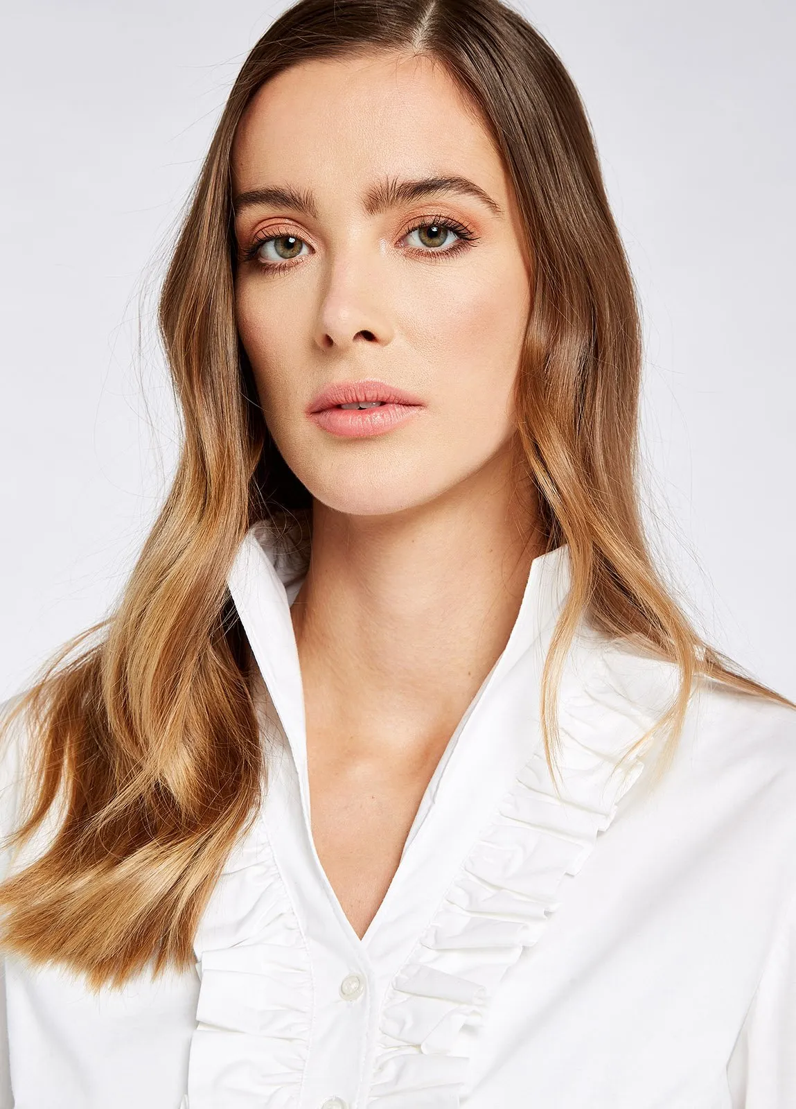Hydrangea Shirt - White