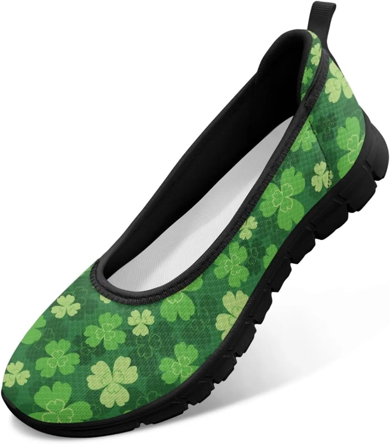 Jeiento Festival Shoes Women's Slip On Loafers Mesh Tennis Low Top Casual Walking Shoes Light Weight Gym Sport Sneakers