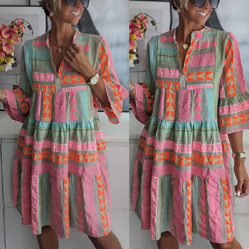 LILY™ - Floral Spring Dress