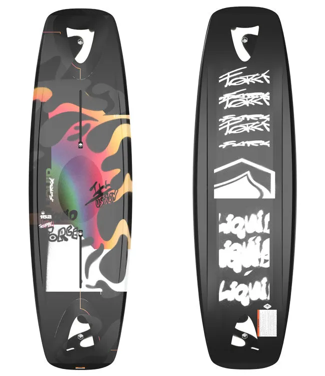 Liquid Force Illusion Wakeboard Package with Hook Boots (2024)