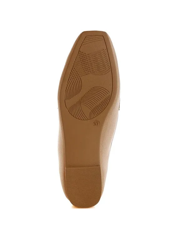 Lumina Penny Strap Studded Loafers for Elegant Style