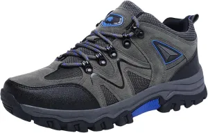 Men Sports Shoes Fashionable New Pattern Solid Color Thick Sole Outdoor Mountaineering Shoes Comfortable Flat Bottom Lace Up Shoes Men Sneaker
