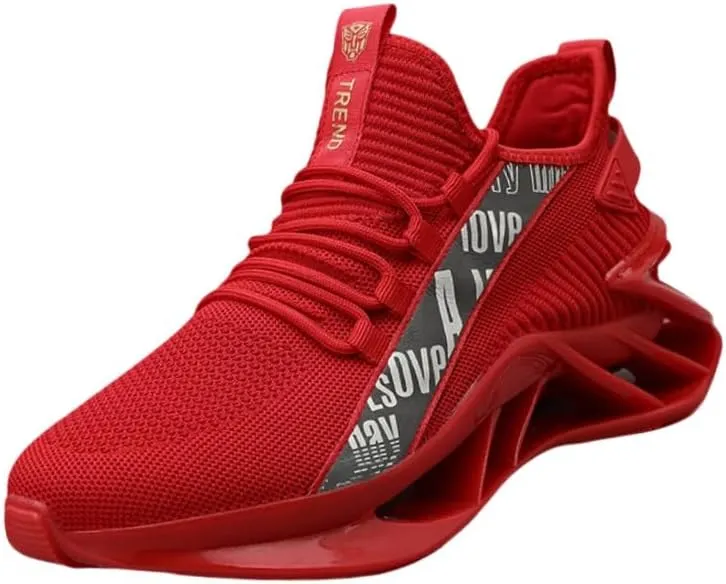 Mens Outdoor Sports Mesh Running Shoes  Breathable Lightweight Sneakers for Casual Jogging, Gym Workouts, Hiking  Non-Slip Sole, All-Day Comfort