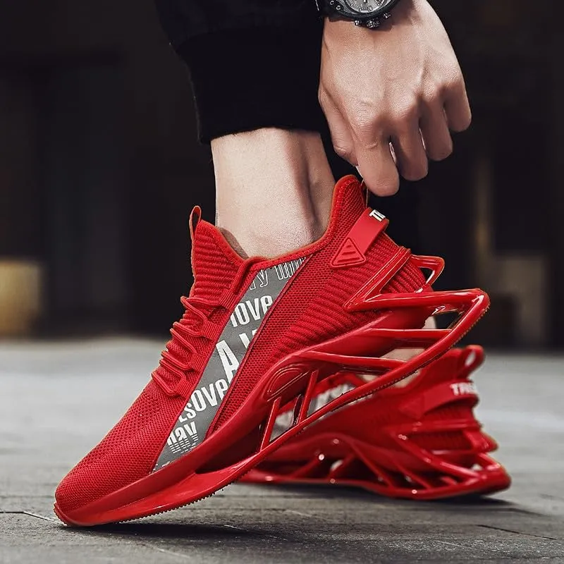 Mens Outdoor Sports Mesh Running Shoes  Breathable Lightweight Sneakers for Casual Jogging, Gym Workouts, Hiking  Non-Slip Sole, All-Day Comfort
