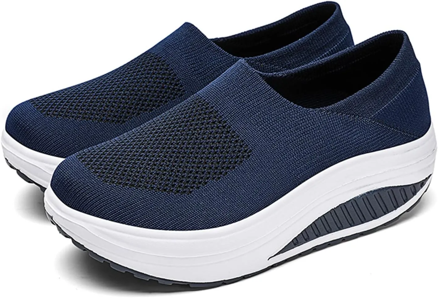 Orthopedic Sneakers for Women Slip On Walking Shoes with Arch Support Comfortable Casual Loafers Plantar Fasciitis Relief Foot Pain Diabetic Swollen Feet
