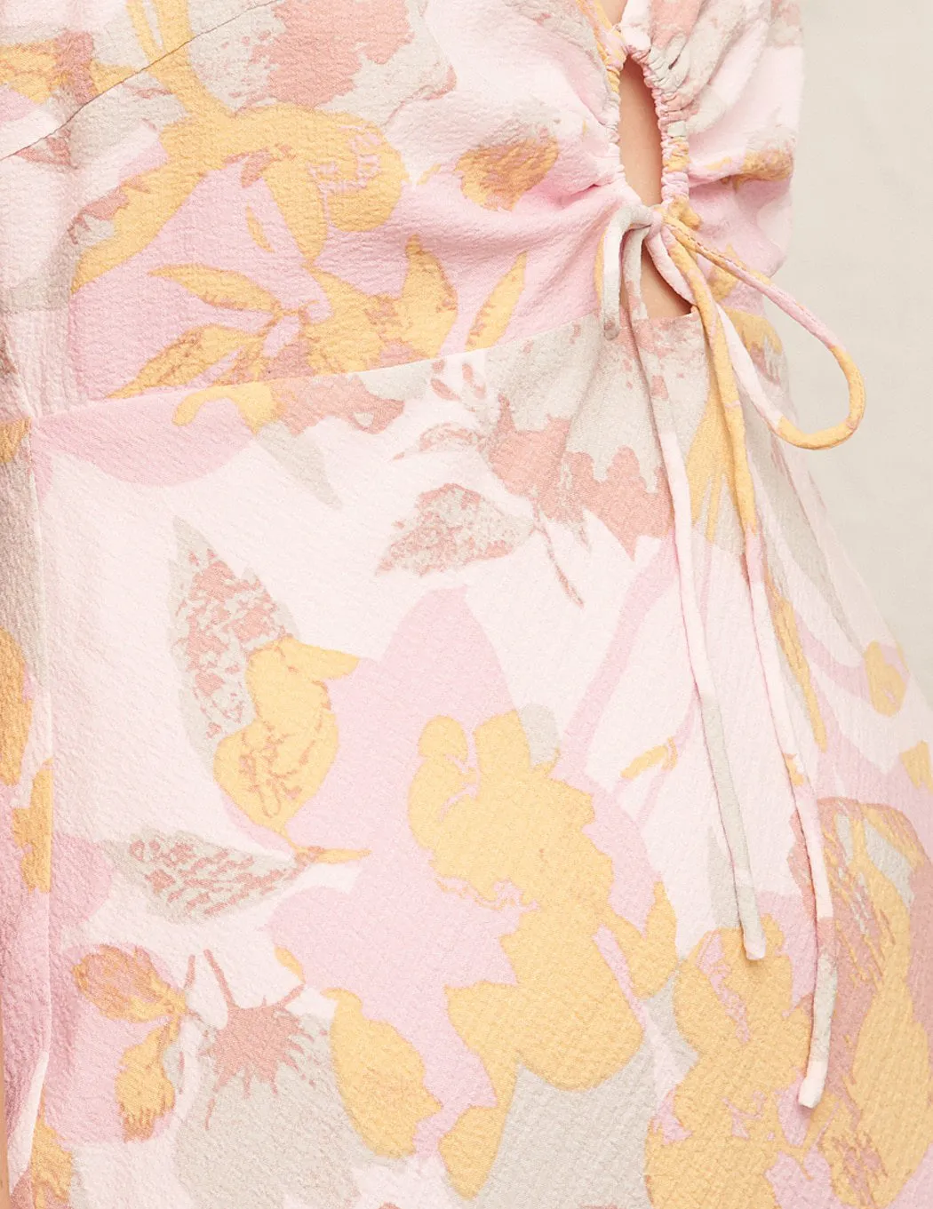 Palmer Pastel Floral Midi Dress