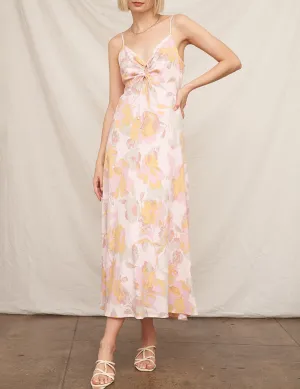 Palmer Pastel Floral Midi Dress