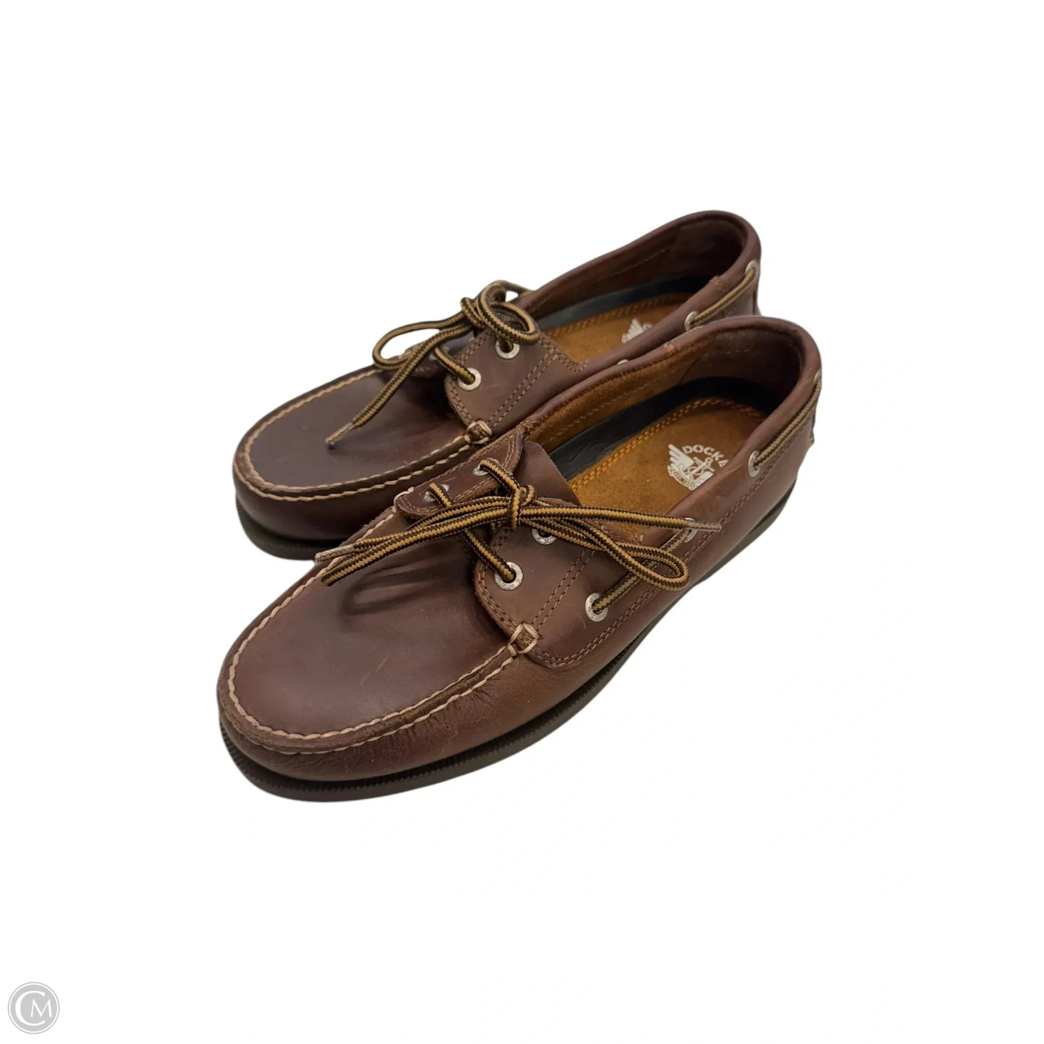 Shoes Flats By Dockers In Brown, Size: 9