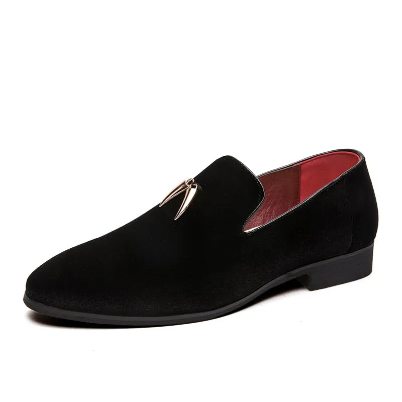 The Horn - Velvet Loafers  | CATICA Couture