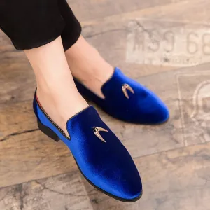 The Horn - Velvet Loafers  | CATICA Couture