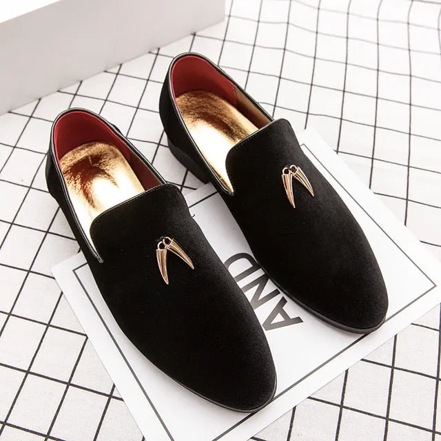 The Horn - Velvet Loafers  | CATICA Couture