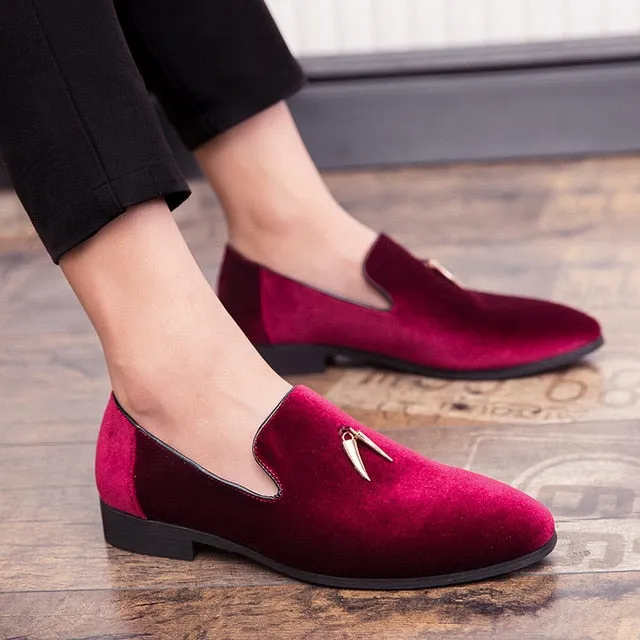 The Horn - Velvet Loafers  | CATICA Couture