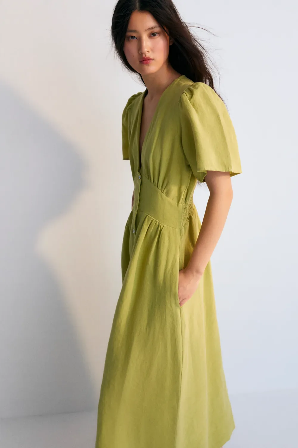 The New Society Hera Palm Dress