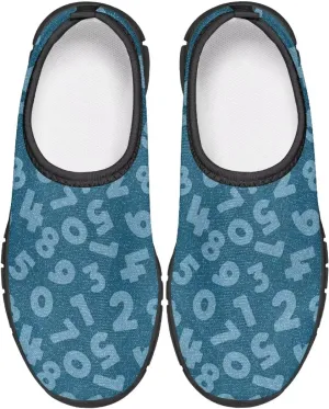 TODIYADDU Kids Running Shoes Slip On Tennis Shoes Boys Girls Lightweight Mesh Trendy Sports Sneakers