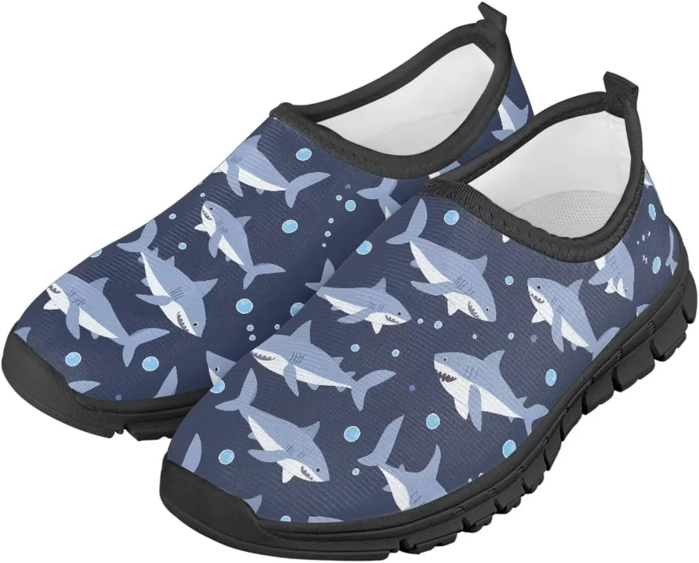 TODIYADDU Kids Running Shoes Slip On Tennis Shoes Boys Girls Lightweight Mesh Trendy Sports Sneakers