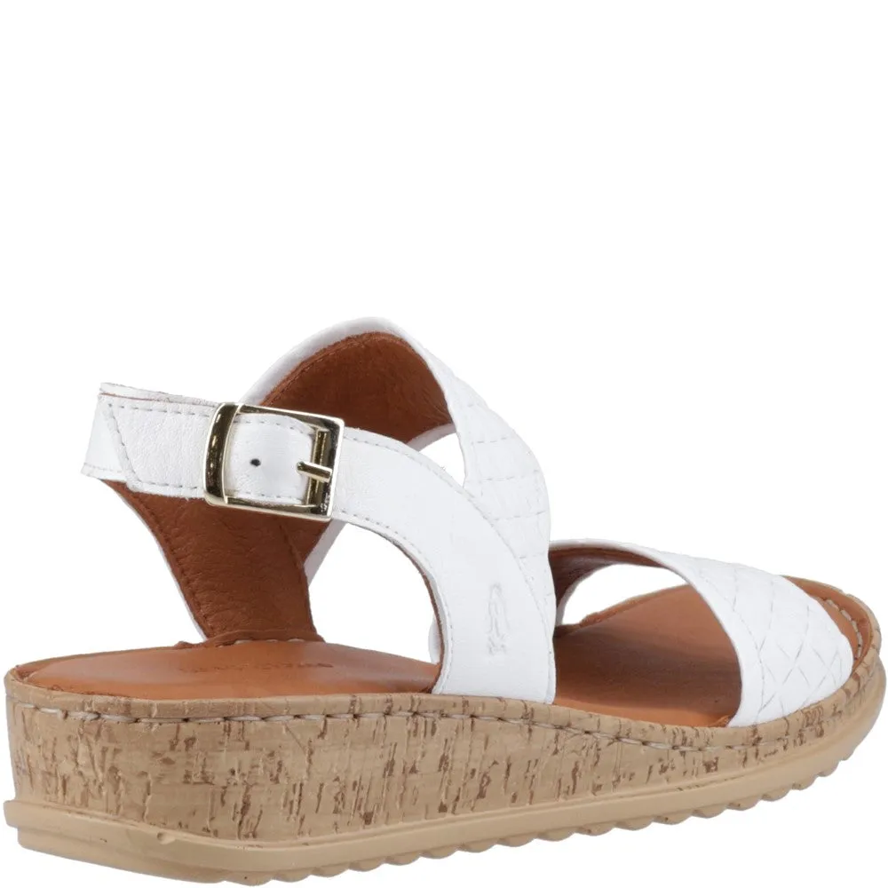 White Ebony Wide Fit Sandals