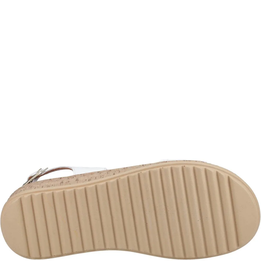 White Ebony Wide Fit Sandals