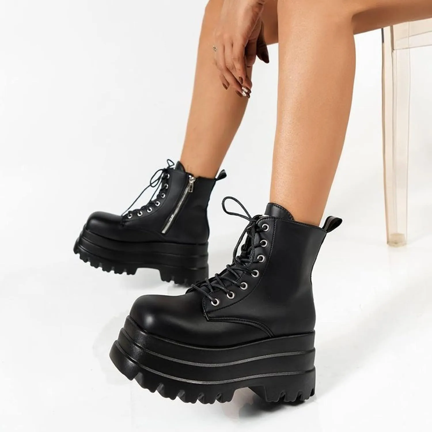 Winter Boots for Women Ankle Womens Black Booties with Heel Black Boots for Women Heel Cowboy Boot Closed Back Lightweight Breathable Chunky Low Heel Classic Pointed Toe
