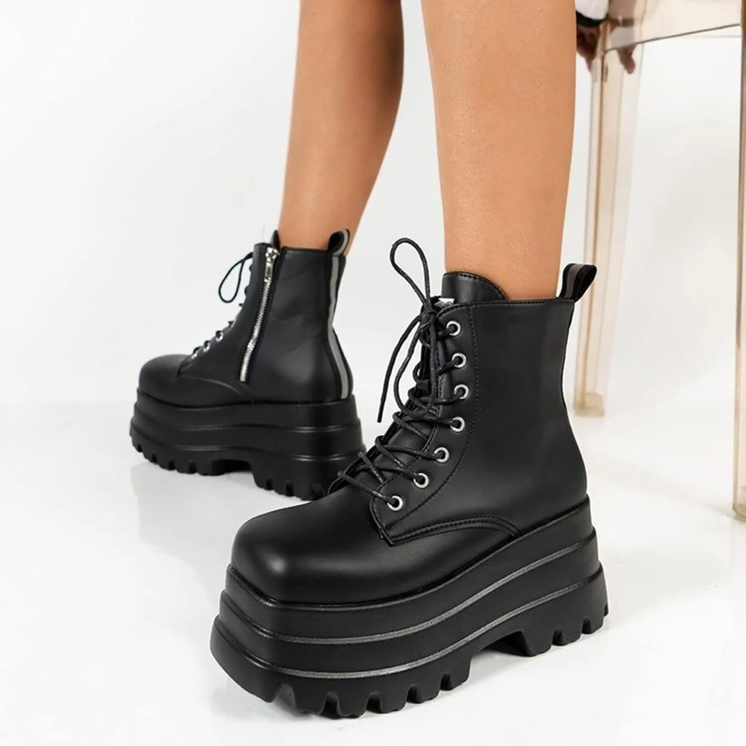 Winter Boots for Women Ankle Womens Black Booties with Heel Black Boots for Women Heel Cowboy Boot Closed Back Lightweight Breathable Chunky Low Heel Classic Pointed Toe