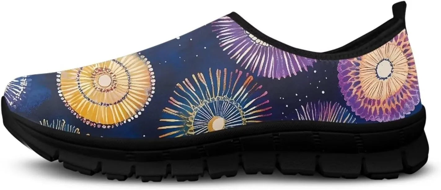 Women Casual Shoes Non-Slip Sports Sneaker Lightweight Athletic Shoe Slip On Loafers for Walking Running US5.5-11.5