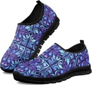 Women Casual Shoes Non-Slip Sports Sneaker Lightweight Athletic Shoe Slip On Loafers for Walking Running US5.5-11.5