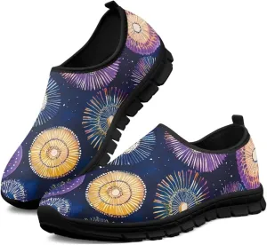 Women Casual Shoes Non-Slip Sports Sneaker Lightweight Athletic Shoe Slip On Loafers for Walking Running US5.5-11.5