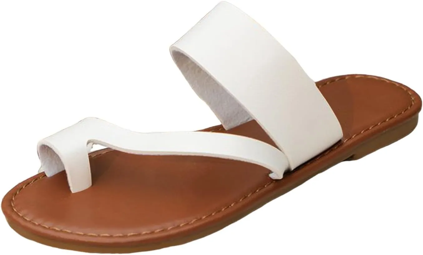 Women's Fashion Slide Sandal Wedges Shoes For Women Sandals With Arch Support Comfortable Sandals Women Flip Flops