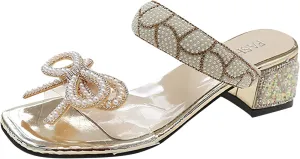 Women's Heels Pumps Silver Girl High Heel High Heel for Woman Casual Leisure Shoes