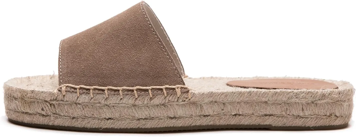 Women's One Word Thick Bottom Slippers - Fashionable Flat Shoes Comfortable Sandals Breathable Non slip Slippers Easy to Wear Suitable for Pairing with T-shirts, Dresses, Jeans