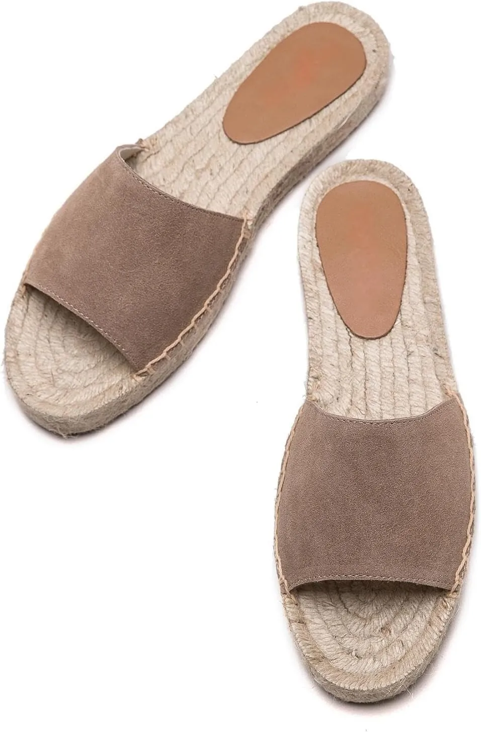 Women's One Word Thick Bottom Slippers - Fashionable Flat Shoes Comfortable Sandals Breathable Non slip Slippers Easy to Wear Suitable for Pairing with T-shirts, Dresses, Jeans