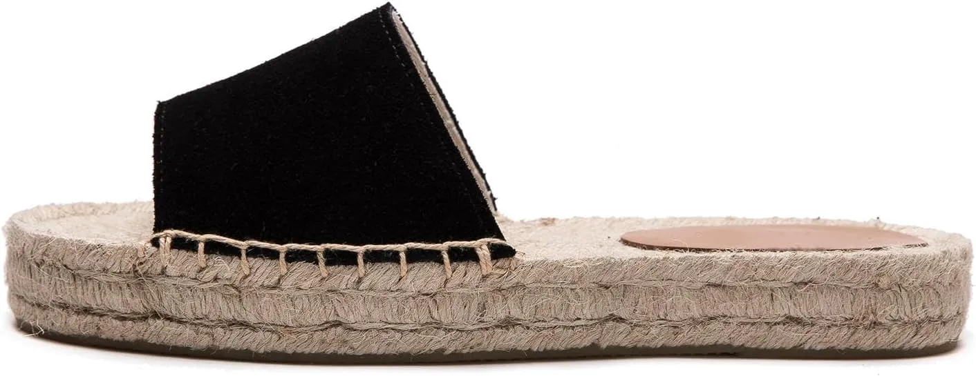 Women's One Word Thick Bottom Slippers - Fashionable Flat Shoes Comfortable Sandals Breathable Non slip Slippers Easy to Wear Suitable for Pairing with T-shirts, Dresses, Jeans