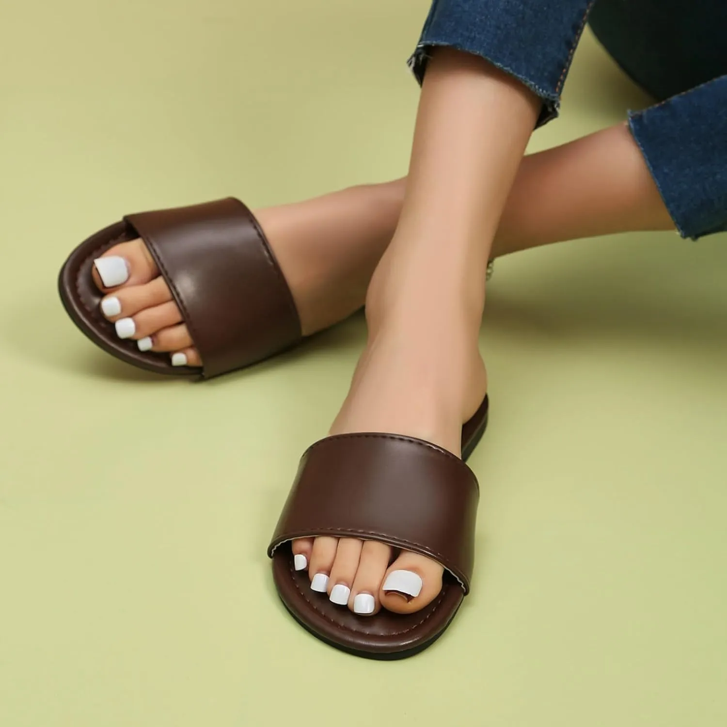 Women's Sandals Summer Sandals Home Indoor Slippers Simple Ladies Slippers Casual Shoes