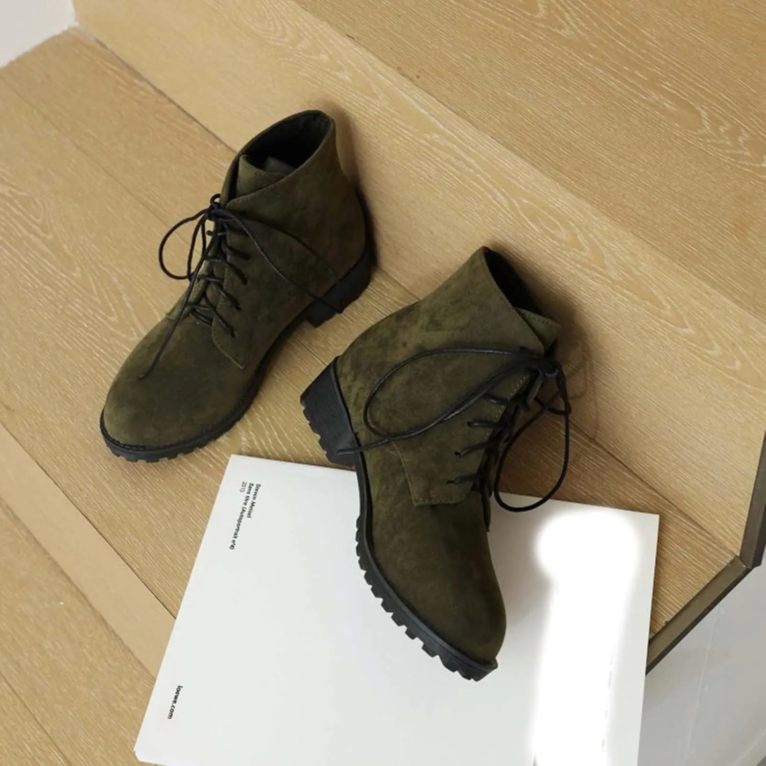 Womens Snow Boots Ankle Brown Booties with Heel Black Cowgirl Boots for Women Platform Bootie Ankle Boot Fashion Closed Head Low Heel Comfortable Pointed Toe