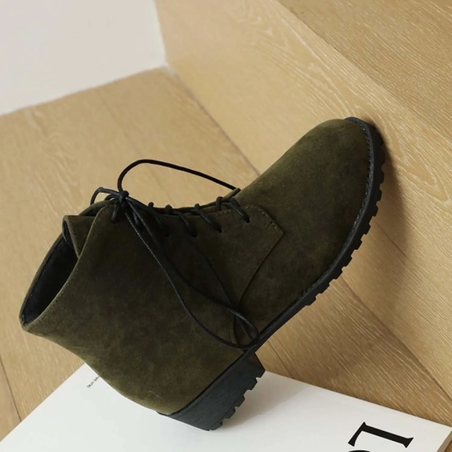 Womens Snow Boots Ankle Brown Booties with Heel Black Cowgirl Boots for Women Platform Bootie Ankle Boot Fashion Closed Head Low Heel Comfortable Pointed Toe