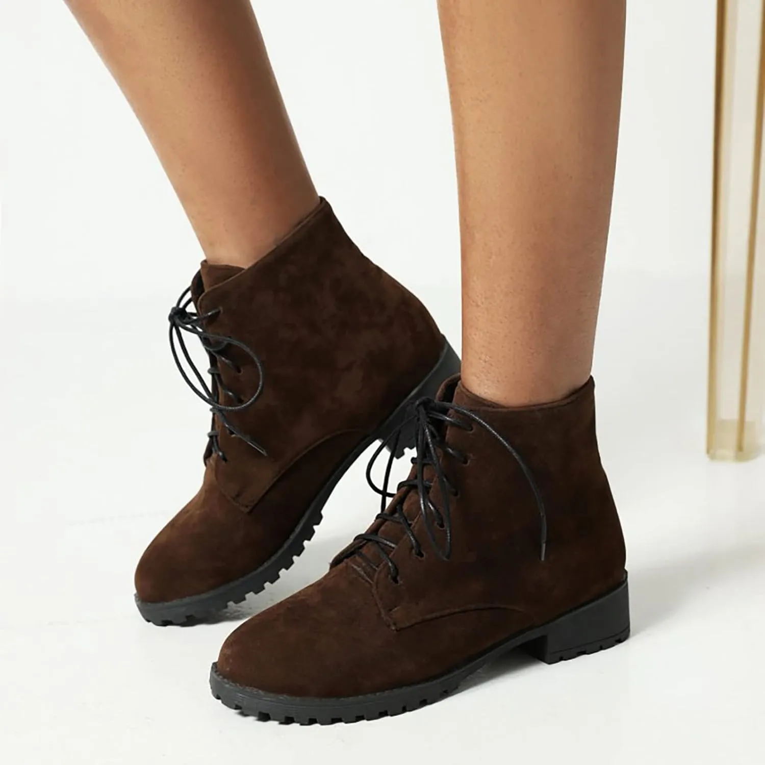 Womens Snow Boots Ankle Brown Booties with Heel Black Cowgirl Boots for Women Platform Bootie Ankle Boot Fashion Closed Head Low Heel Comfortable Pointed Toe